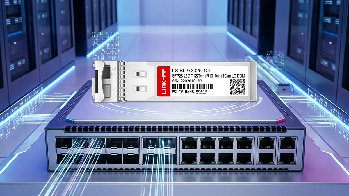 Compatibile con Juniper SFP28-25G-BX-I LINK-PP Modulo ottico SFP28 da 25G