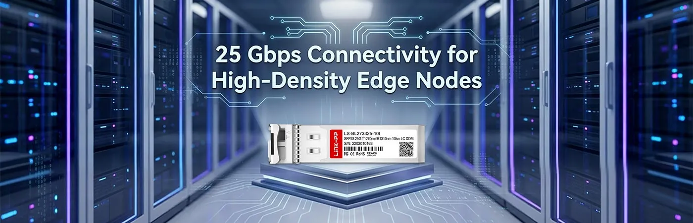 SFP28-25G-BX-I Connettività a 25 Gbps per nodi edge ad alta densità