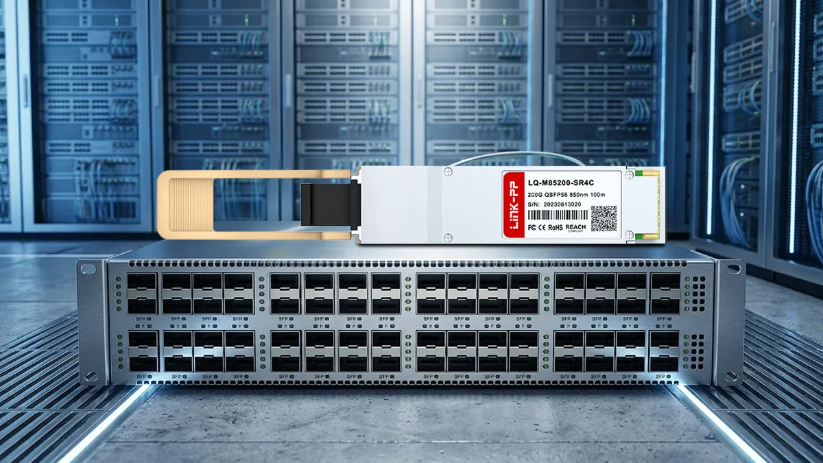 Dell Q28DD-200G-2SR4 Compatible LINK-PP 200G QSFP56 Optical Module