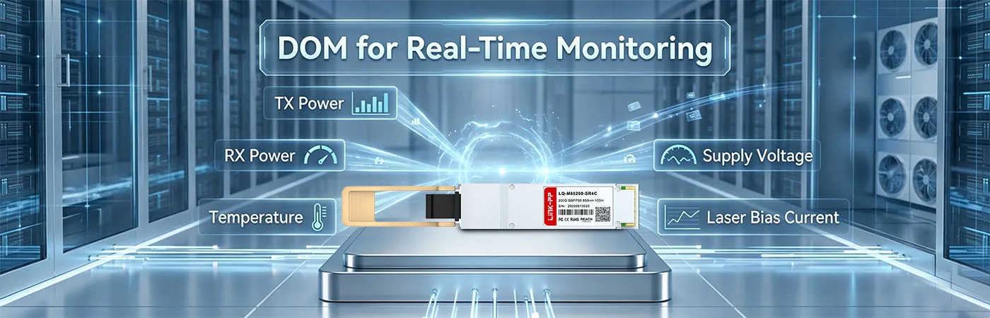 Q28DD-200G-2SR4 Module with DOM for Real-Time Monitoring