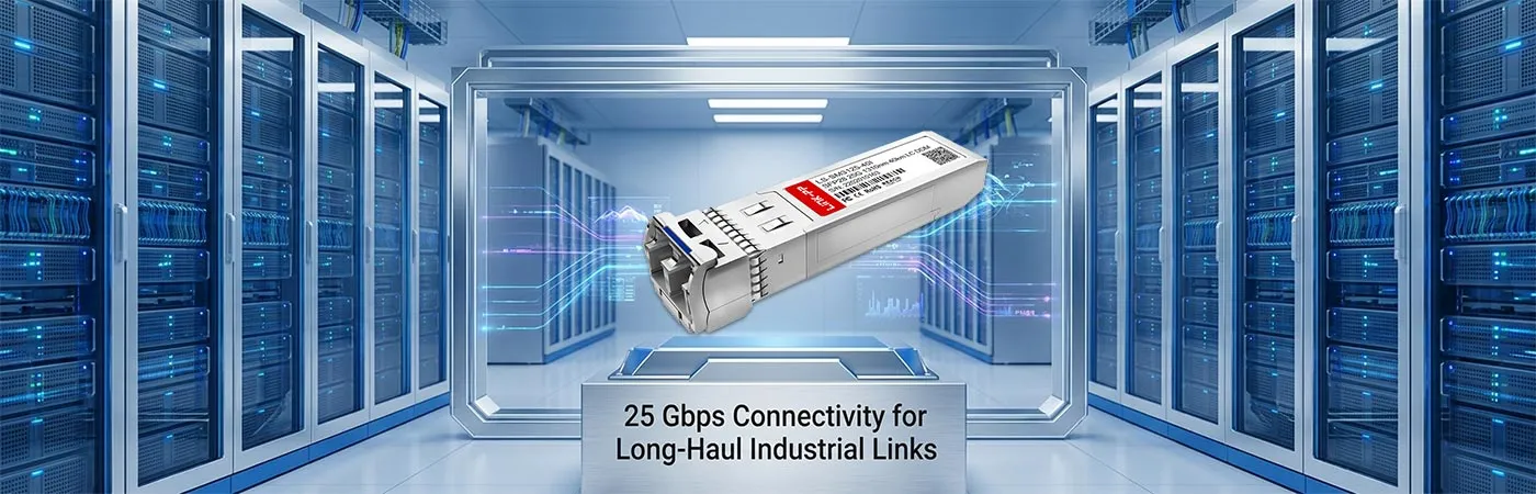 25G-SFP28-ER40-I 長距離産業用リンク向け25Gbps接続