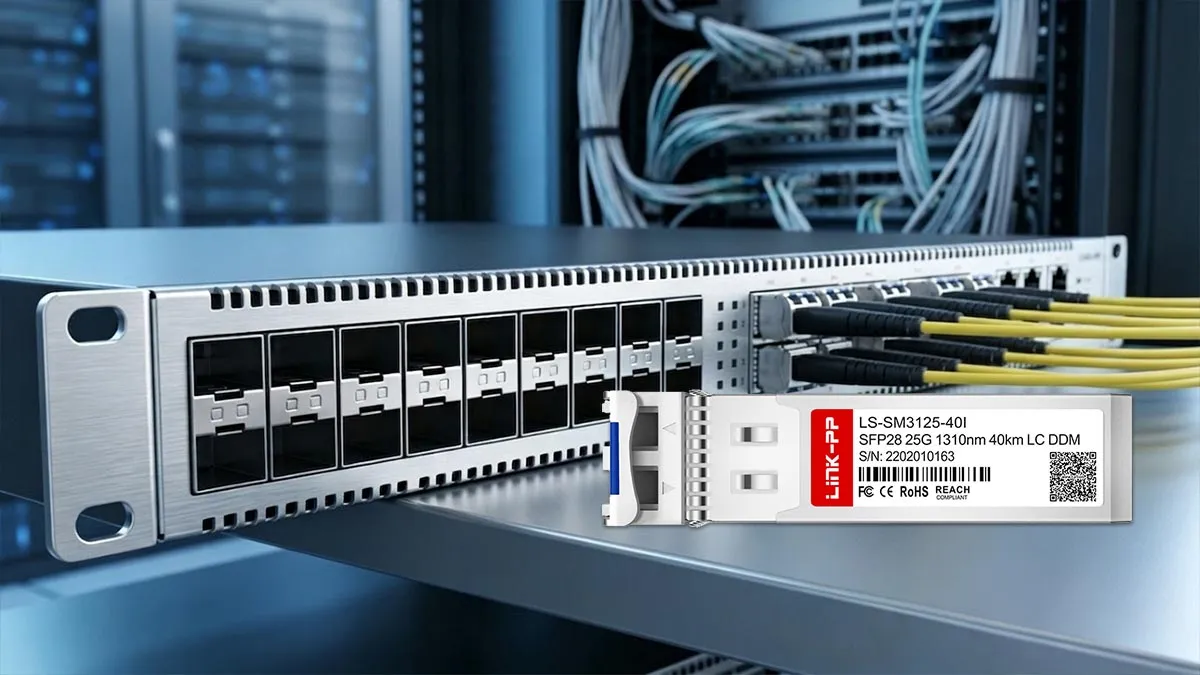 LINK-PP LS-SM3125-40I 25G SFP28 Usage Demonstration