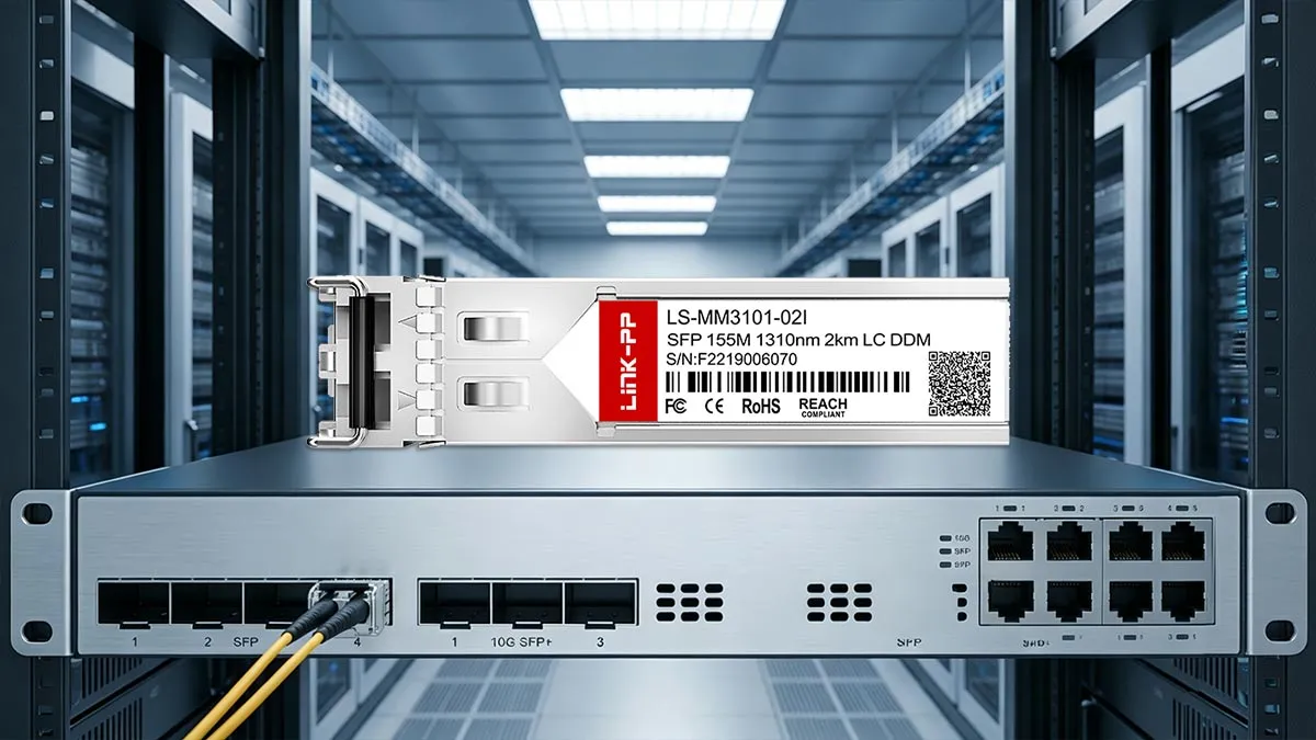 Moxa SFP-1FEMLC-T Compatible LINK-PP 155M SFP Optical Module