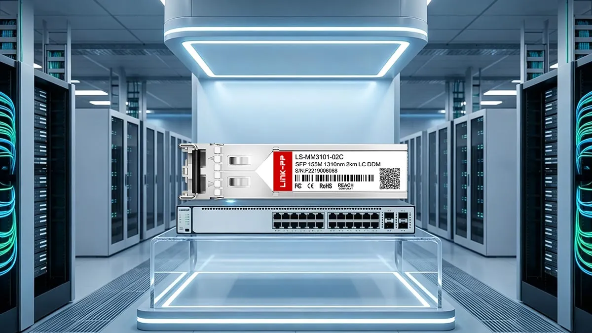 Cisco GLC-FE-100FX Compatible LINK-PP 155M SFP Optical Module