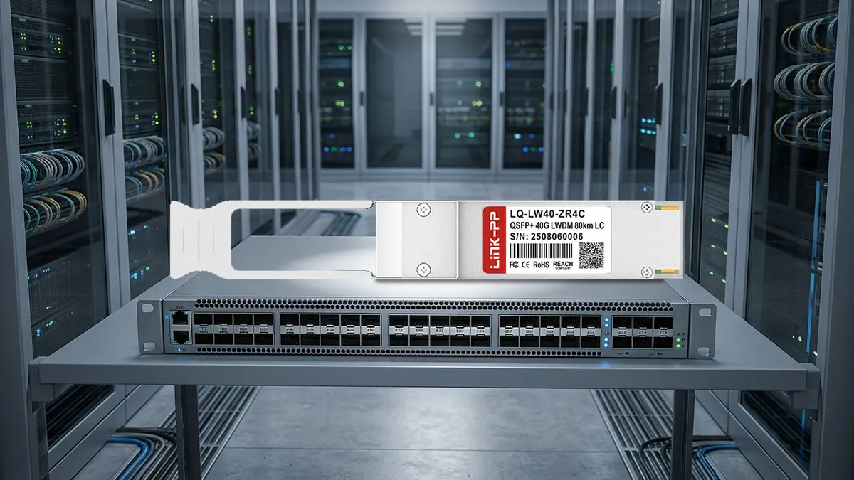 Arista QSFPP-40G-ZR4 Compatible LINK-PP 40G QSFP+ Optical Module
