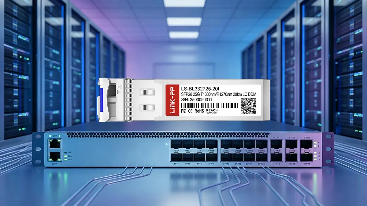 Arista SFP-25G32-BX20-I互換 LINK-PP 25G SFP28光モジュール