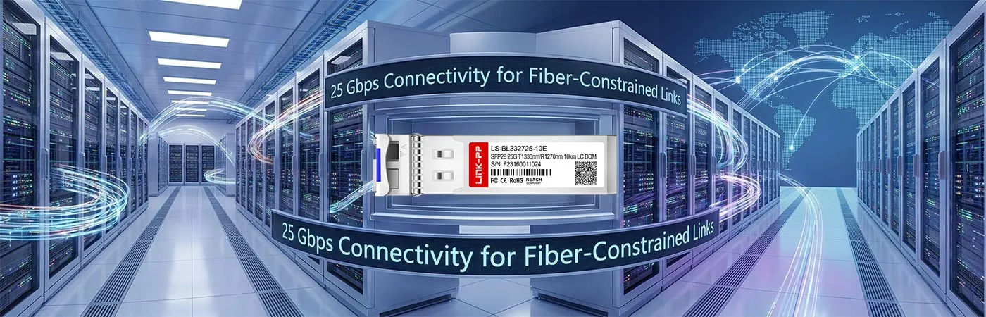 LS-BL332725-10E 25-Gbit/s-Konnektivität für Glasfaserverbindungen