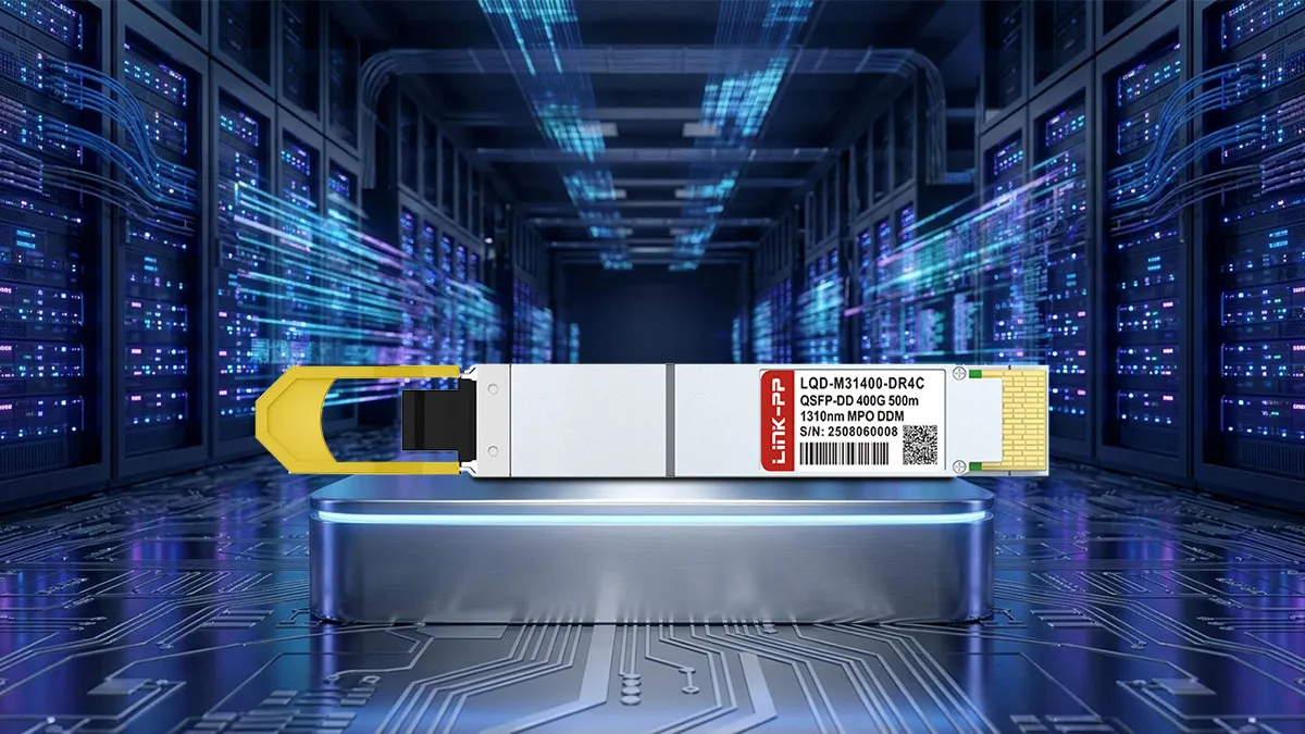 Cisco QDD-400G-DR4-S Compatible LINK-PP 400G QSFP-DD Specifications