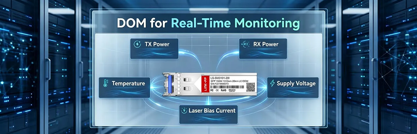LS-SM3101-20I Module with DOM for Real-Time Monitoring