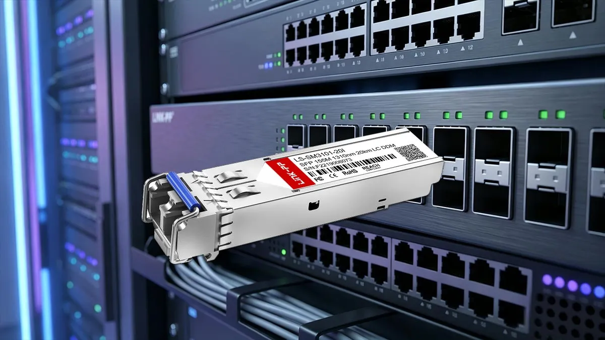 LINK-PP LS-SM3101-20I 155M SFP Usage Demonstration