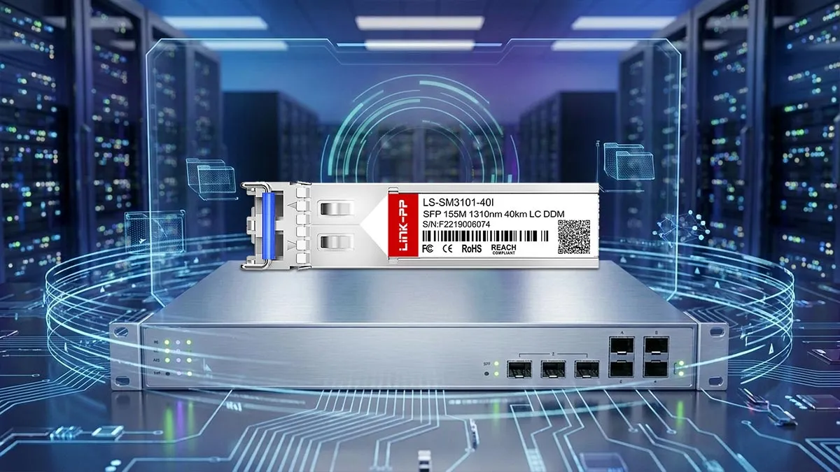LINK-PP Module optique SFP 155M LS-SM3101-40I