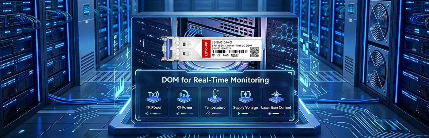 Module LS-SM3101-40I avec DOM pour la surveillance en temps réel