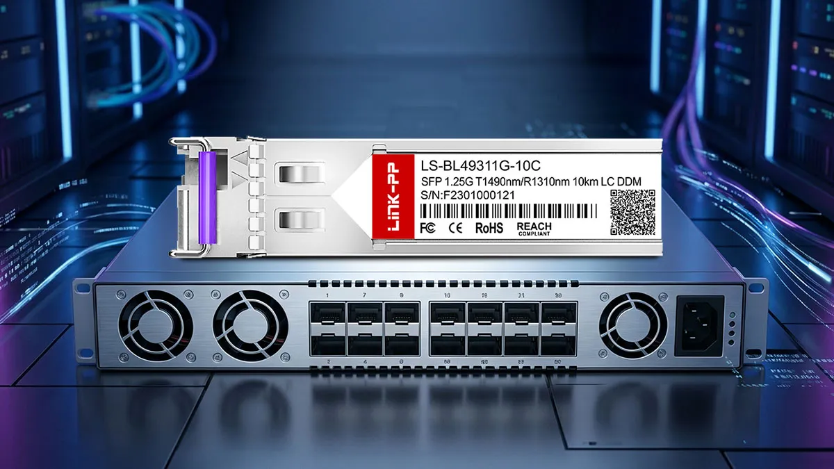 HPE ProCurve J9142B Compatible LINK-PP 1G BiDi SFP Optical Module