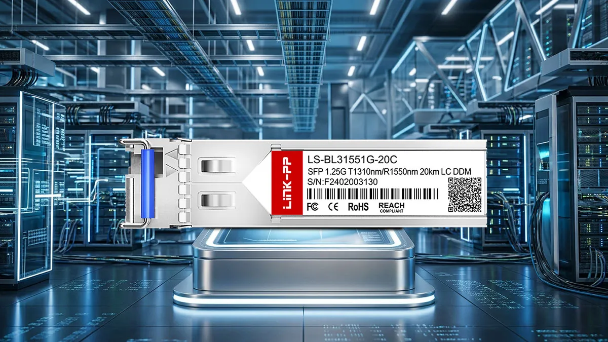 Cisco GLC-BX-20U Compatible LINK-PP 1G BiDi SFP Specifications