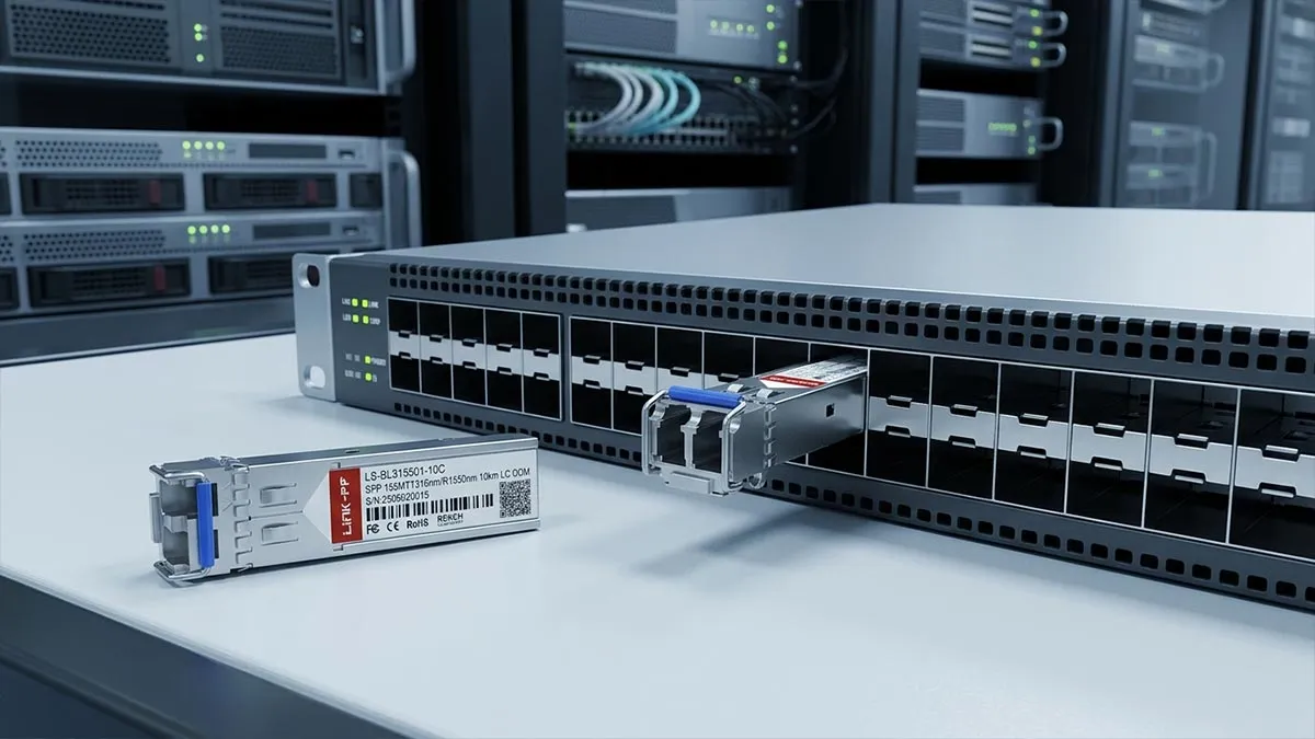 Compatible Cisco ONS-SE-100-BX10U-D LINK-PP Démonstration d'utilisation