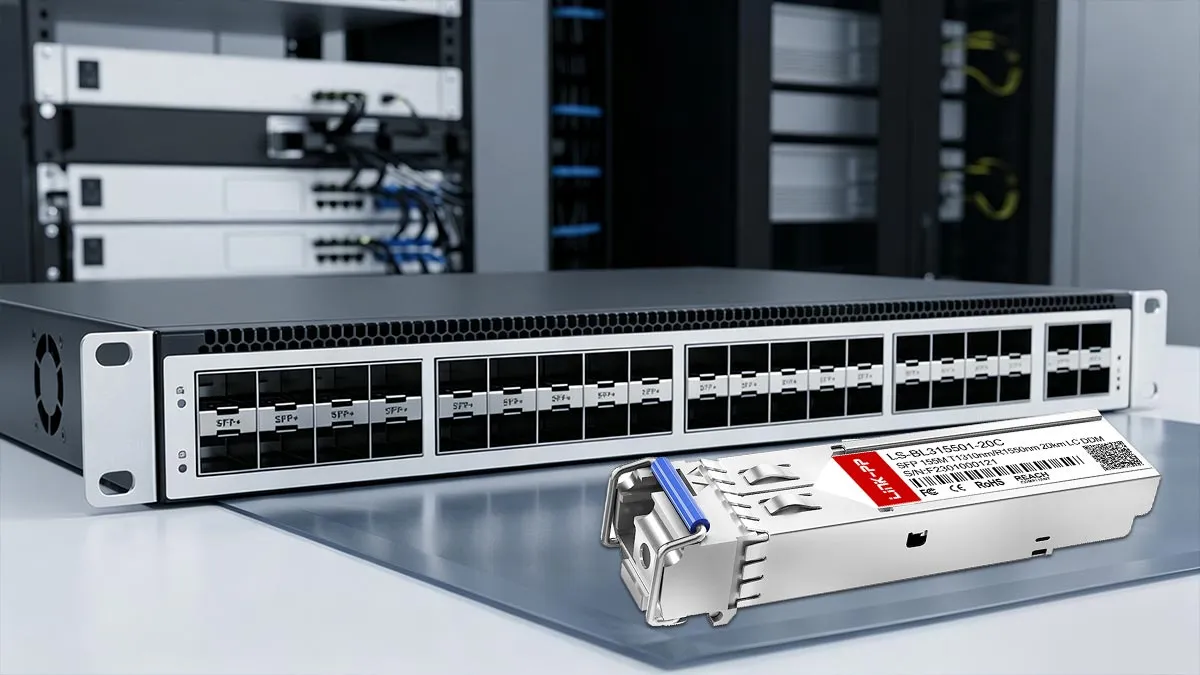 Compatible Cisco MFEBX1-U LINK-PP Démonstration d'utilisation du module SFP 155M