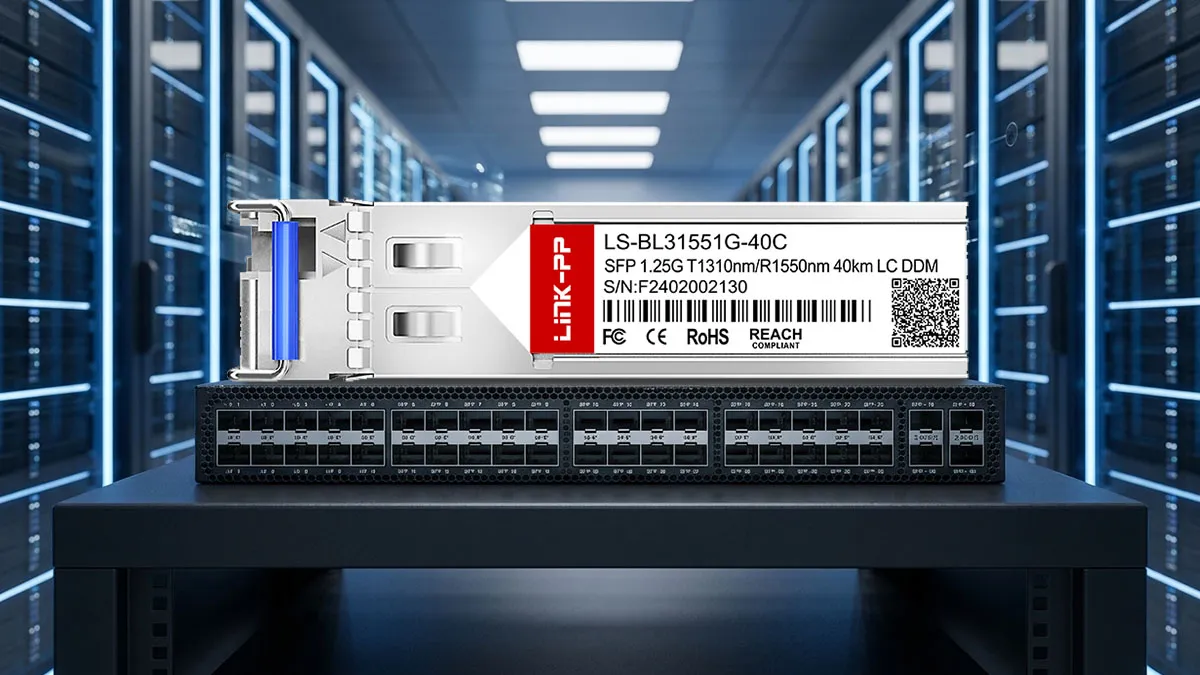 LINK-PP LS-BL31551G-40C 1G BiDi SFP optisches Modul