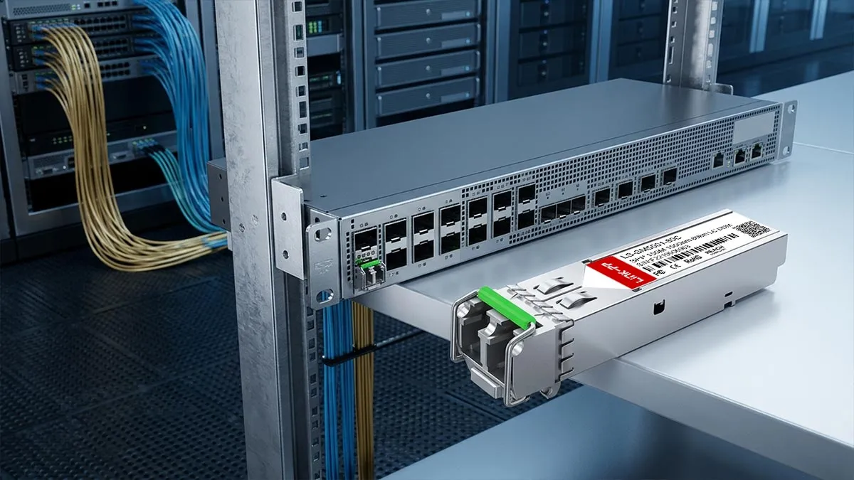LINK-PP LS-SM5501-80C 155M SFP Usage Demonstration