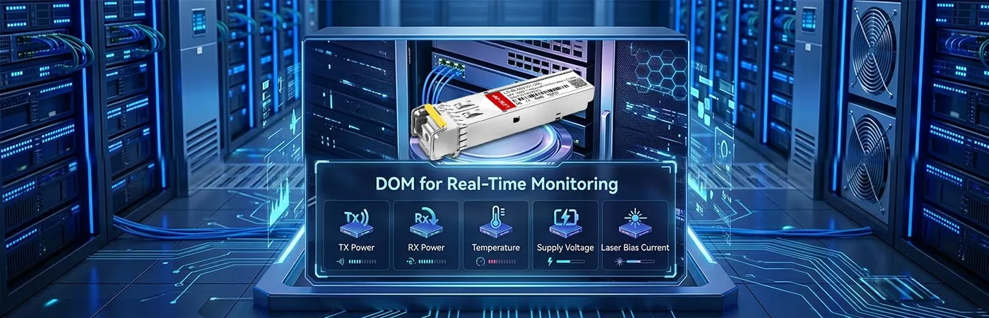 リアルタイム監視用DOM搭載E1MG-100BXD-20モジュール