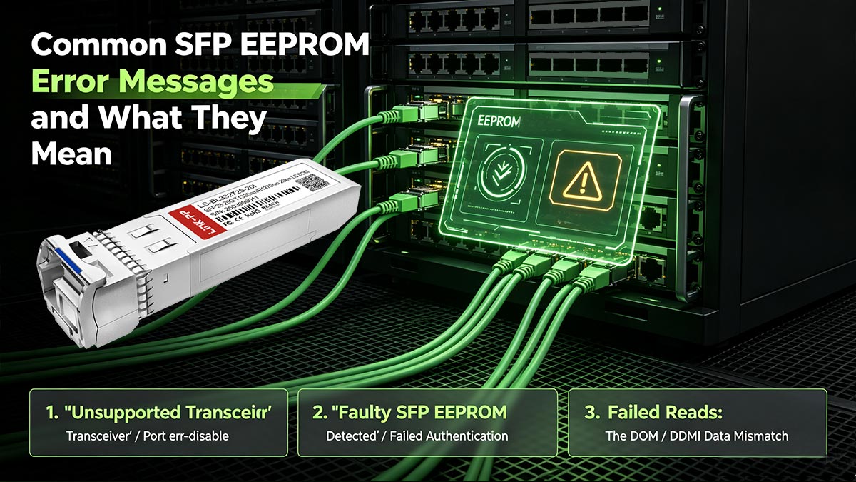 Common SFP EEPROM Error Messages and What They Mean
