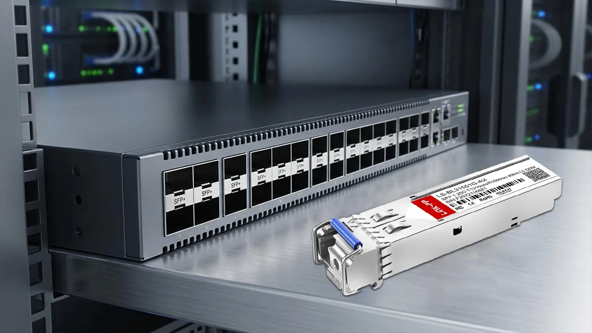 LINK-PP LS-BL31551G-40I 1G SFP Usage Demonstration