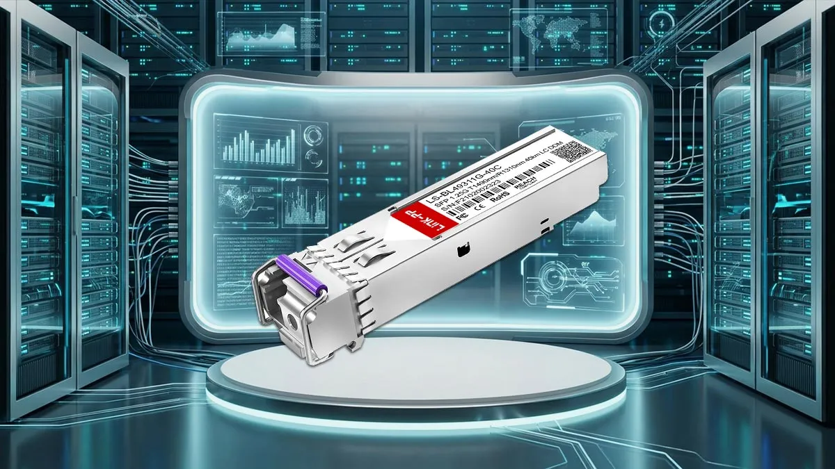Alcatel-Lucent SFP-GIG-BX-D40 Compatible LINK-PP 1G BiDi SFP Specifications