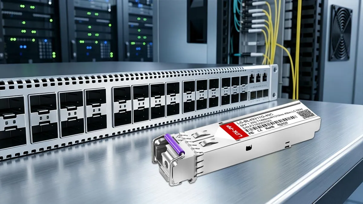 Compatible Cisco GLC-BX40-DA-I LINK-PP Démonstration d'utilisation du module SFP 1G