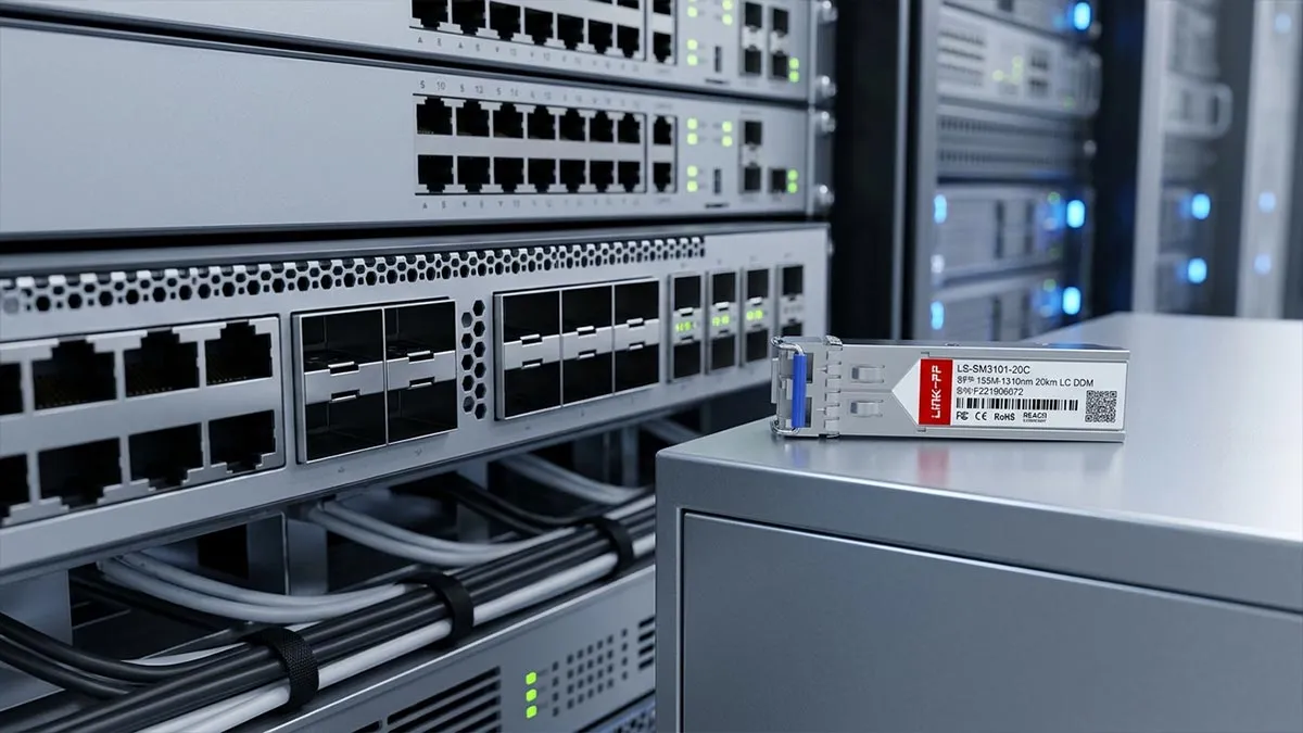 LINK-PP LS-SM3101-20C 155M SFP Usage Demonstration