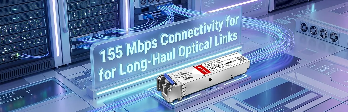 LS-SM3101-10I Connettività a 155 Mbps per collegamenti ottici a lunga distanza