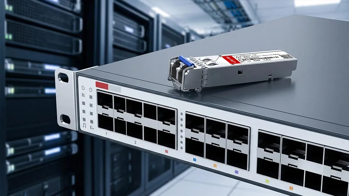 Compatible Cisco GLC-FE-100LX-RGD LINK-PP Démonstration d'utilisation du module SFP 155M