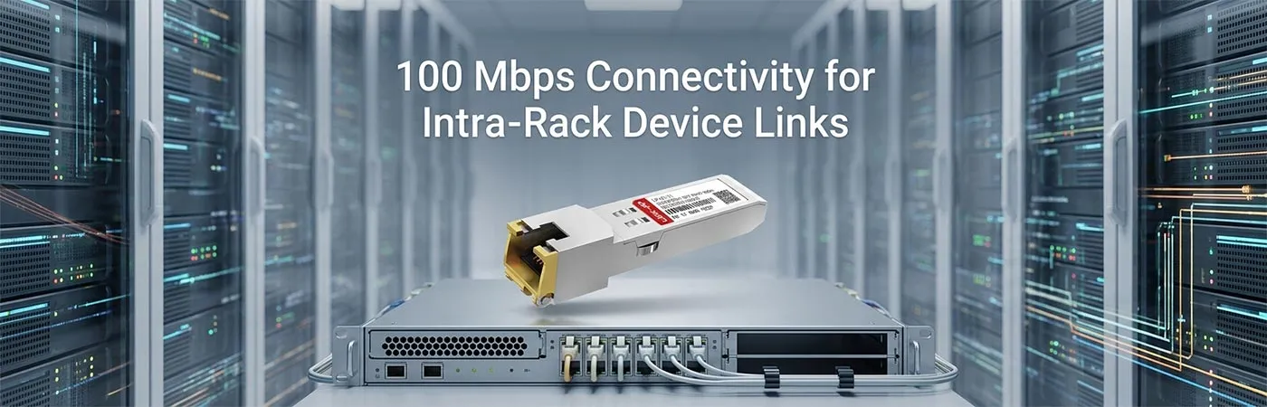LP-01-TI ラック内デバイスリンク用100Mbps接続