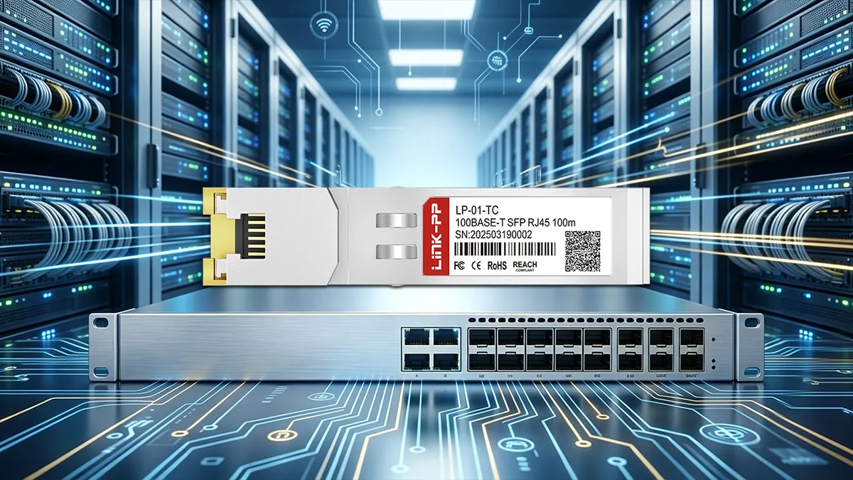 LINK-PP LP-01-TC 100BASE-T SFP銅線モジュール