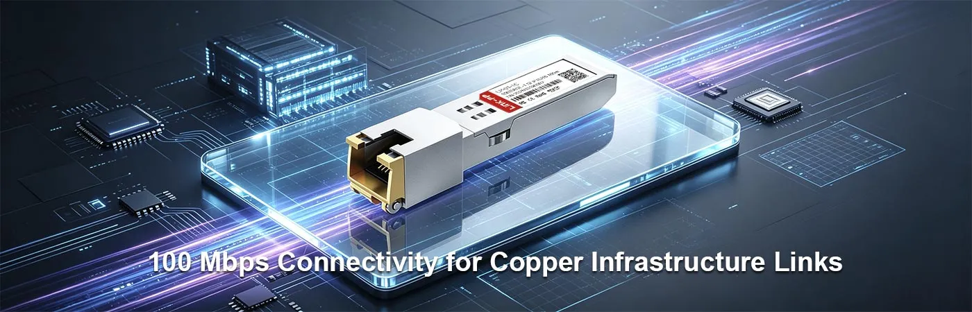 LP-01-TC 銅線インフラリンク向け100Mbps接続