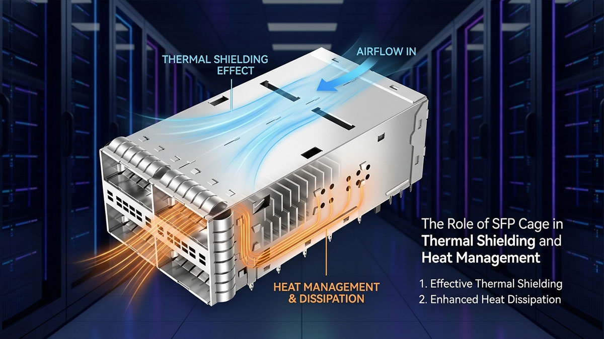 Il ruolo di Cage SFP nella schermatura termica e nella gestione del calore