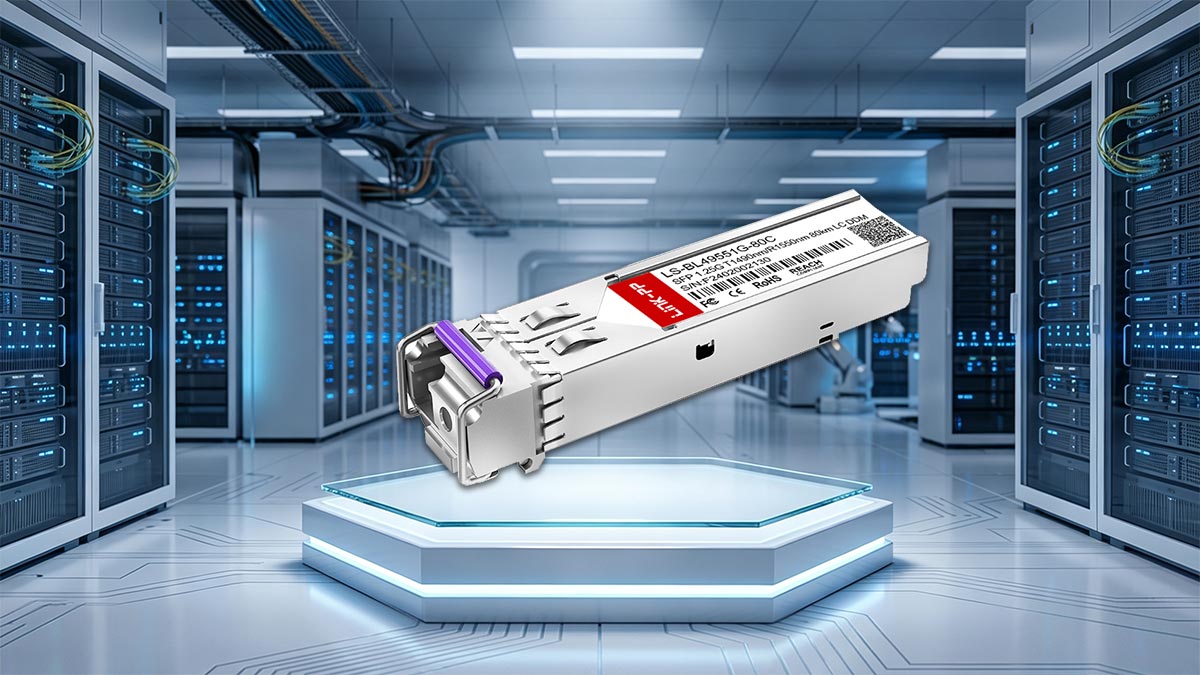 Cisco GLC-BX80-UA Compatible LINK-PP 1G BiDi SFP Specifications