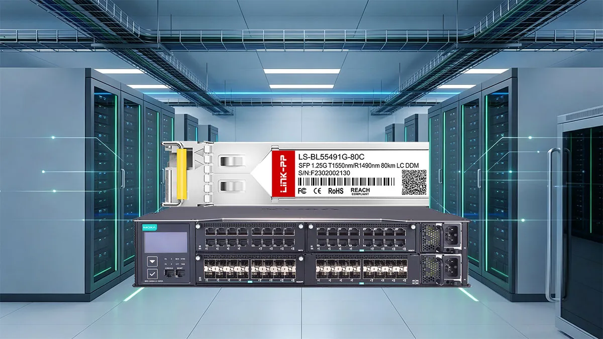 Netgear SFP-1G54-BX80 Compatible LINK-PP 1G BiDi SFP Optical Module