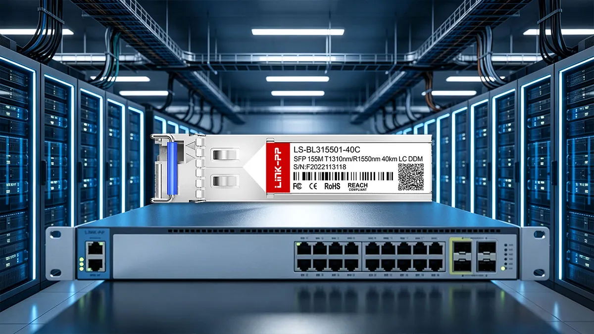 LINK-PP Modulo ottico SFP LS-BL315501-40C da 155M