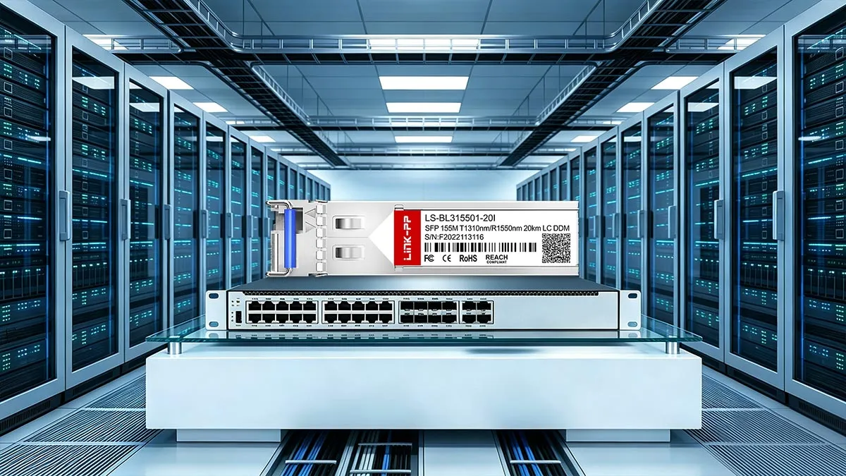 LINK-PP Modulo ottico SFP LS-BL315501-20I da 155M