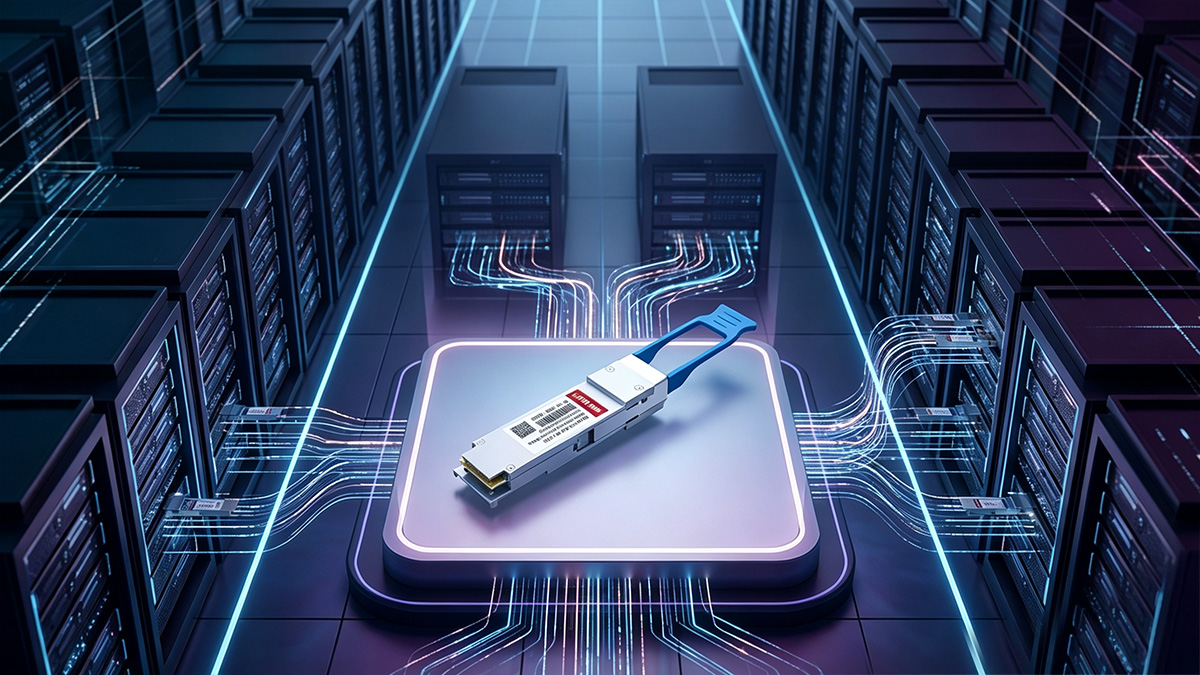 Spine-Leaf Network with Cisco-Compatible 100G Optics