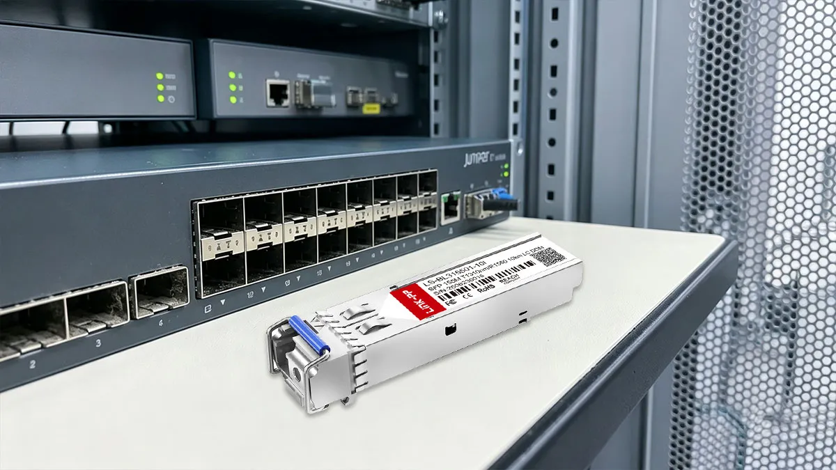 LINK-PP LS-BL315501-10I 155M SFP Usage Demonstration