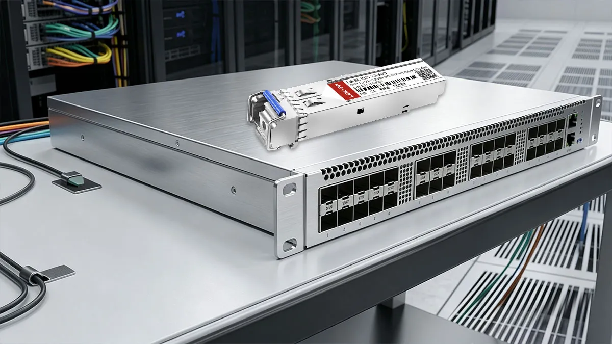 LINK-PP LS-BL33271G-80C 1G BiDi SFP Usage Demonstration