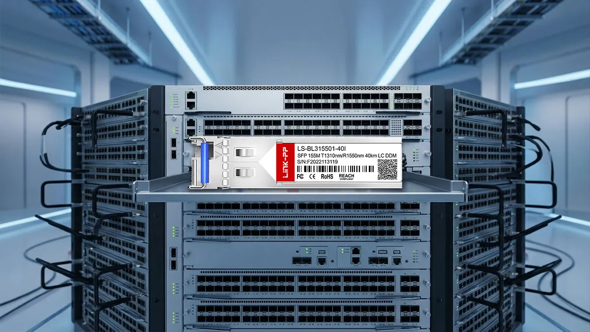 LINK-PP Modulo ottico SFP LS-BL315501-40I da 155M