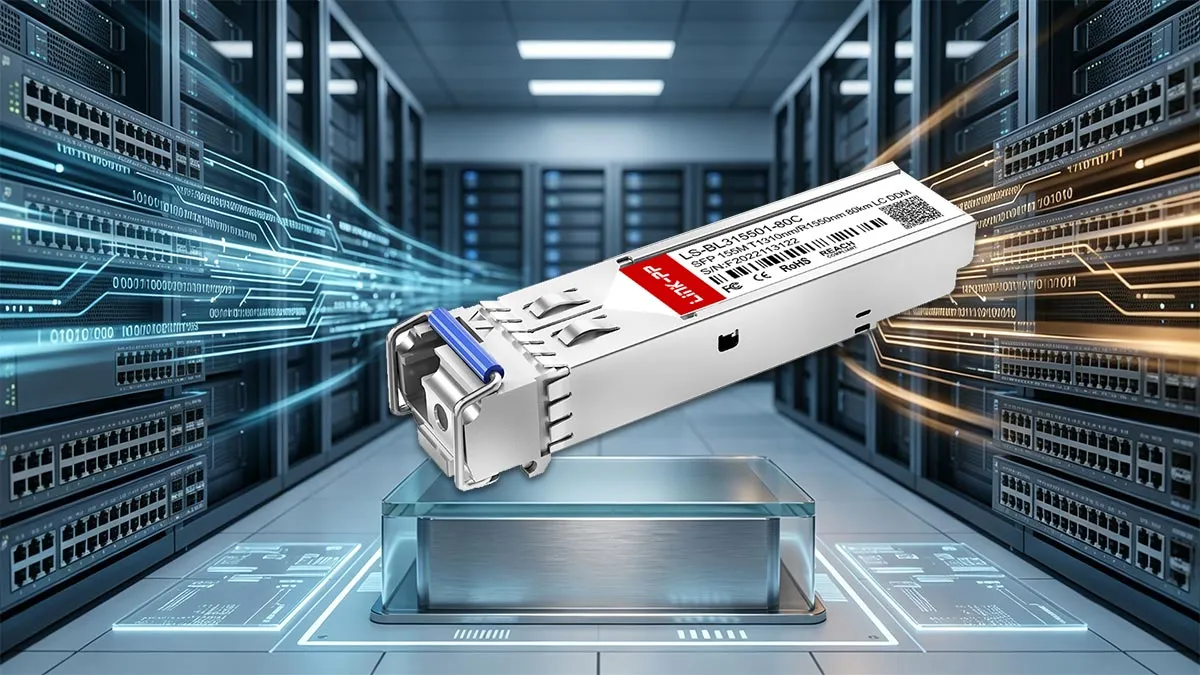 LINK-PP Spécifications du module SFP 155M LS-BL315501-80C