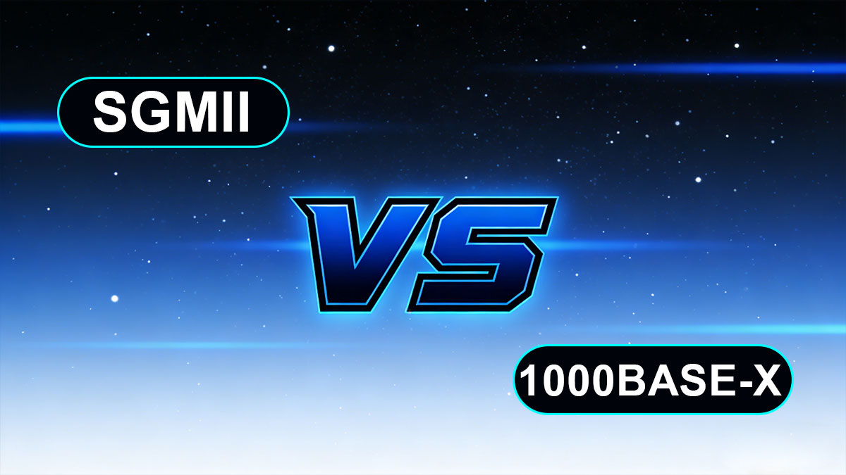 Core Differences: SGMII vs. 1000BASE-X