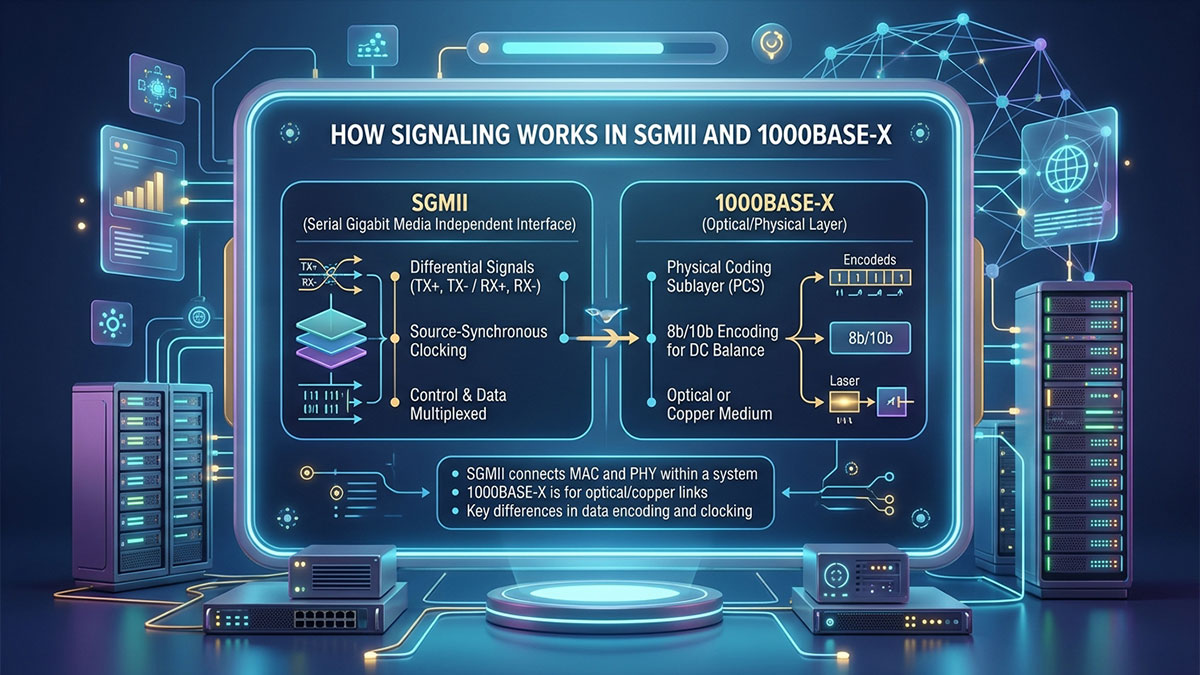 How Signaling Works in SGMII and 1000BASE-X