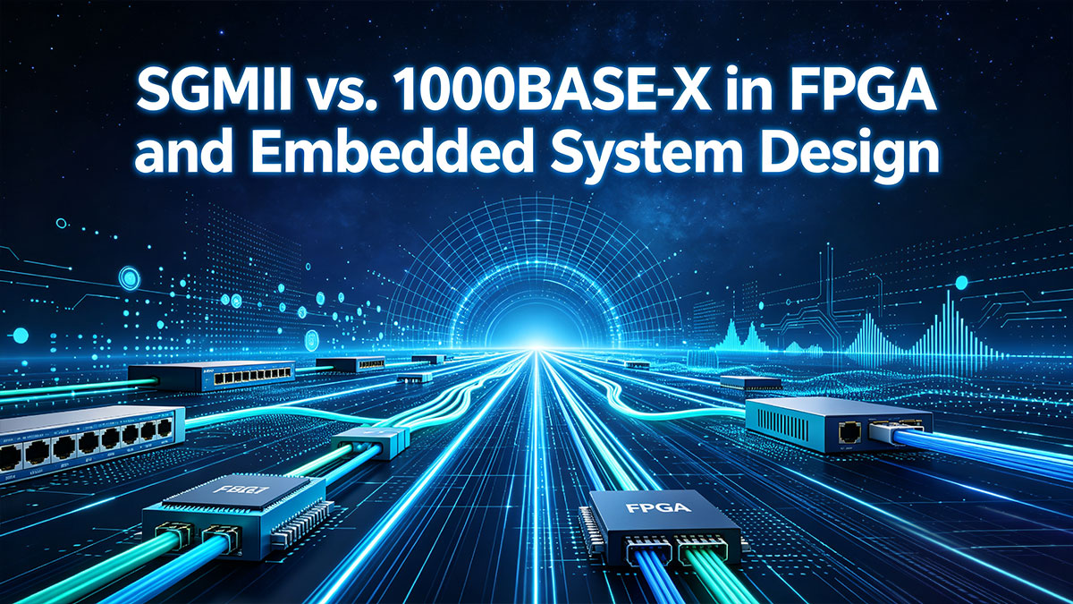 SGMII vs. 1000BASE-X in FPGA and Embedded System Design