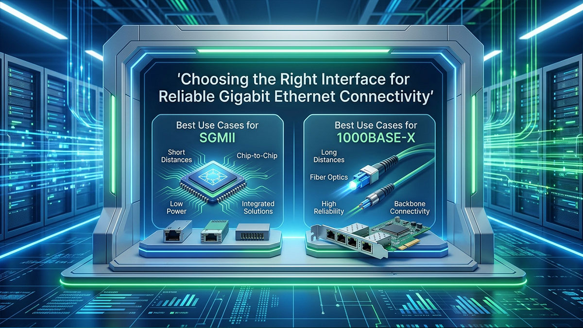 Choosing the Right Interface for Reliable Gigabit Ethernet Connectivity