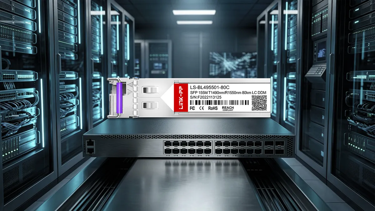 LINK-PP LS-BL495501-80C 155M SFP光モジュール