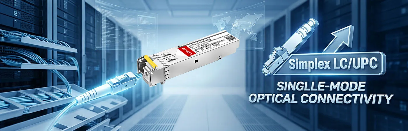 MGBIC-BX120-D Module with Simplex LC Interface