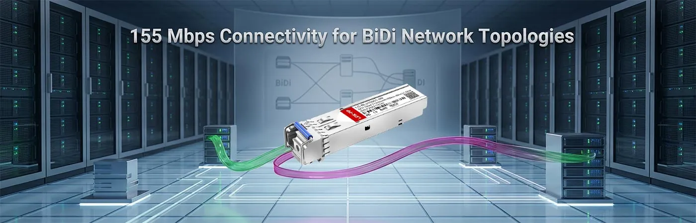 LS-BL315501-80I Conectividad de 155 Mbps para topologías de red BiDi